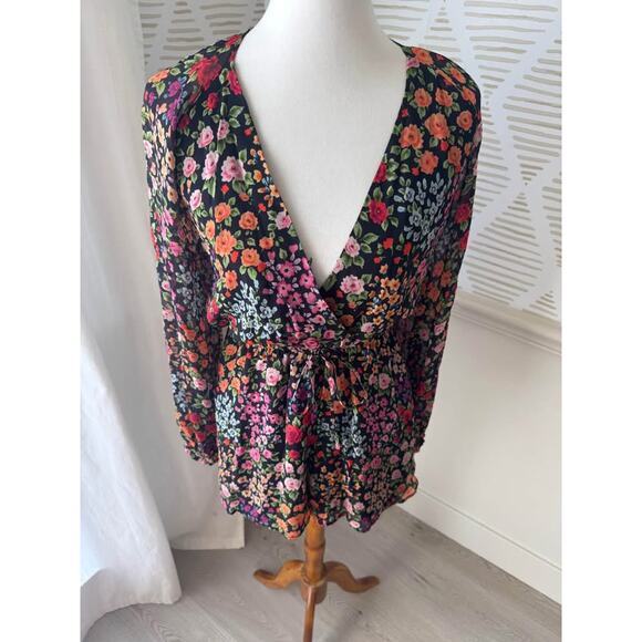 YUMI KIM Women’s XS Naomi Romper in Kingston Garden print - Picture 5 of 9